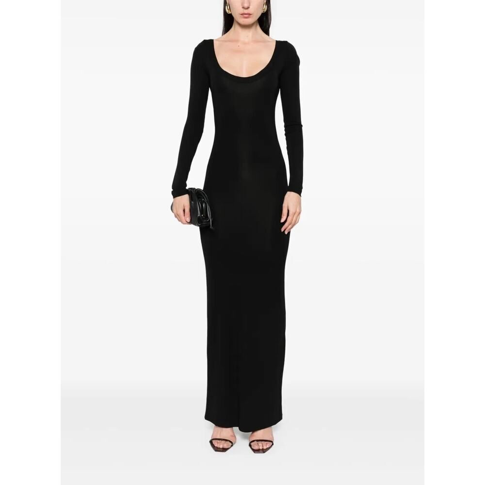 Aya Muse scoopneck maxi dress M